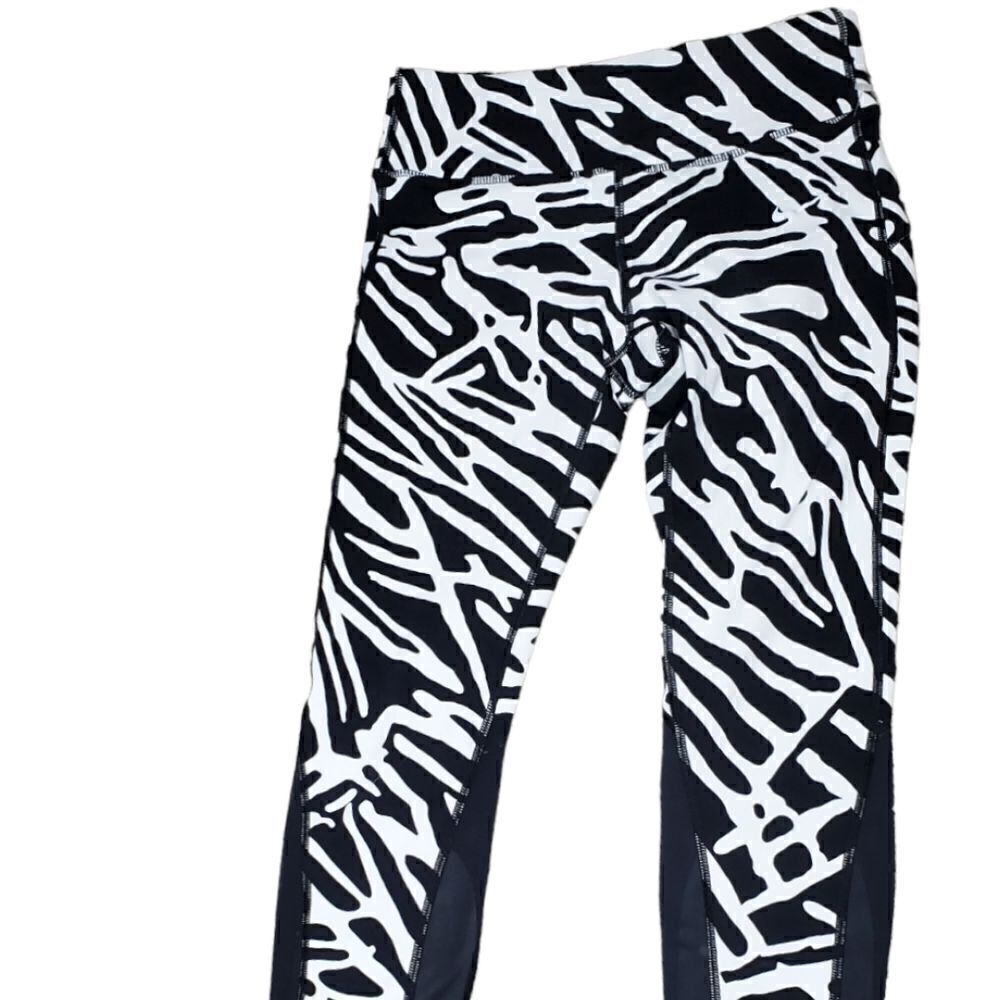 Nike Black & White Zebra Print  April Leggings